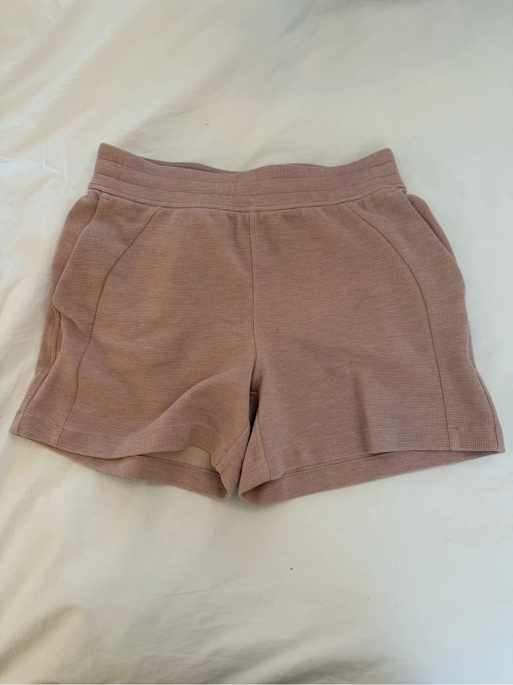 lululemon athletica Ribbed High-Rise Athletic Shorts - Dusty Rose